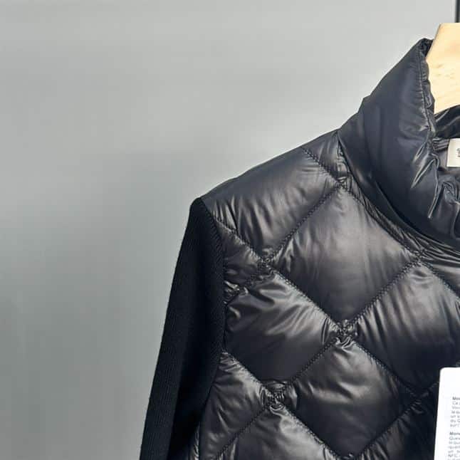 MONCLER DOWN PUFFER WOOL CARDIGAN – MC031