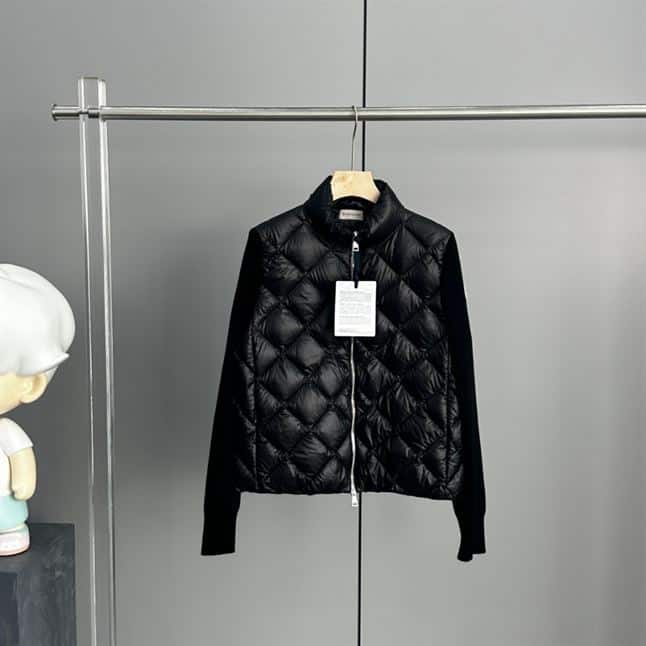MONCLER DOWN PUFFER WOOL CARDIGAN – MC031