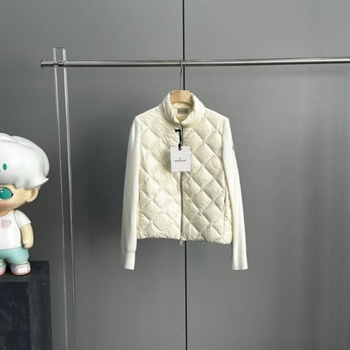 MONCLER DOWN PUFFER WOOL CARDIGAN – MC032