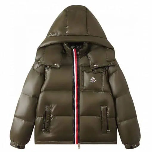 MONCLER MONTBELIARD SHORT DOWN JACKET BROWN – MC104