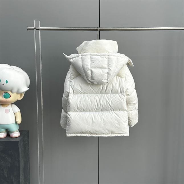 MONCLER WHITE POLYAMIDE MEANDRE JACKET – MC056