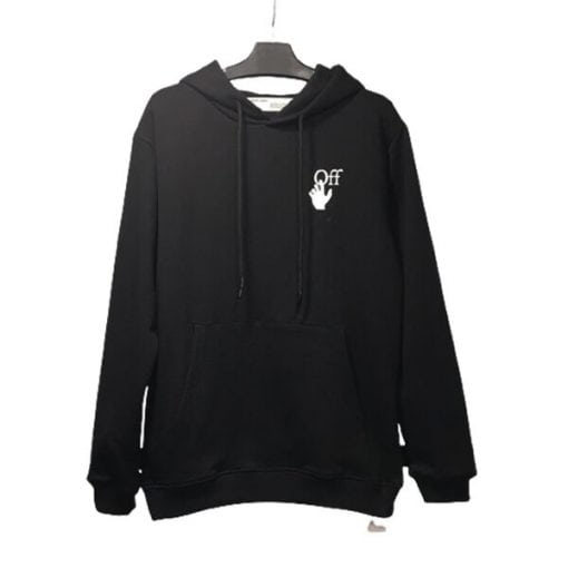 OFF-WHITE CARAVAGGIO ARROW HOODIE – OS004