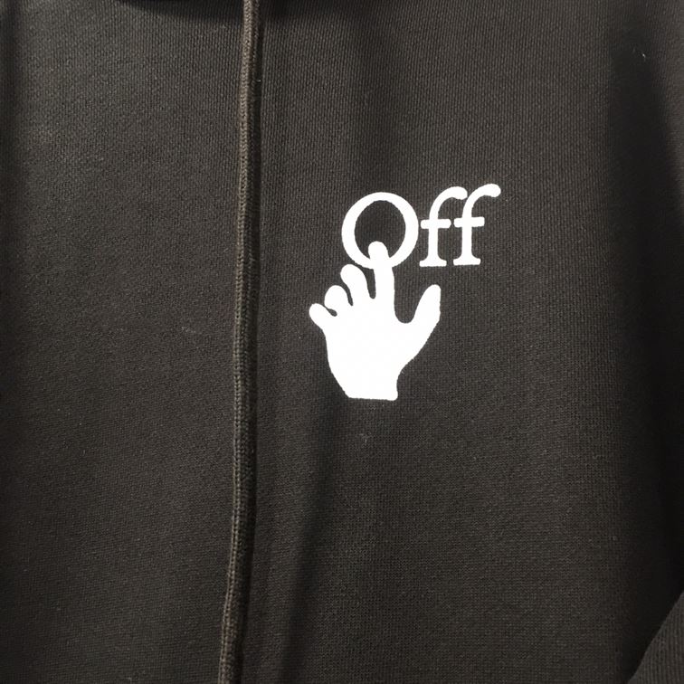 OFF-WHITE CARAVAGGIO ARROW HOODIE – OS004