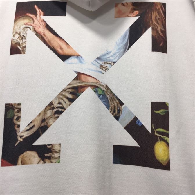 OFF-WHITE CARAVAGGIO ARROW HOODIE – OS005