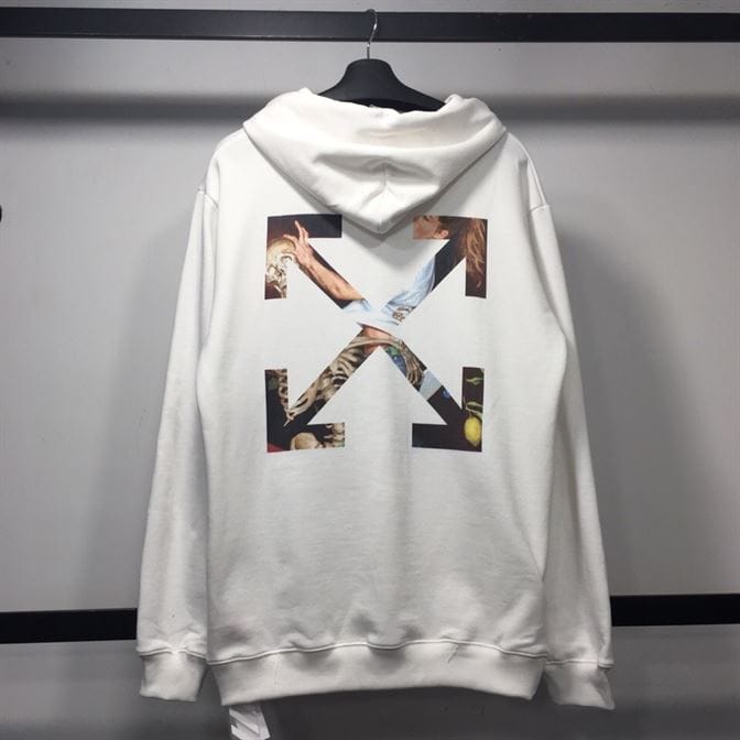 OFF-WHITE CARAVAGGIO ARROW HOODIE – OS005