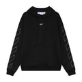 OFF-WHITE STITCH ARR DIAGS KNIW HOODIE – OS019