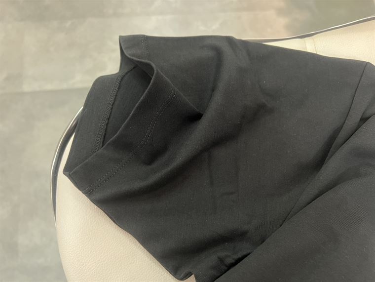 PRADA COTTON T-SHIRT BLACK – PT006