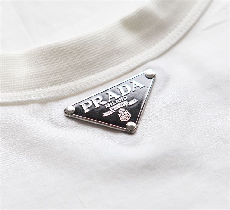PRADA COTTON T-SHIRT WHITE – PT002
