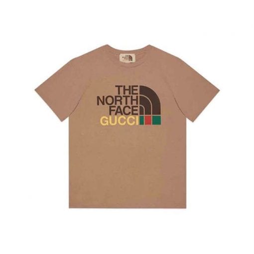 THE NORTH FACE X GUCCI T-SHIRT IN CAMEL – GGS011